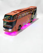 Miniatura Ônibus Jetbus 3+ SHD "Melisa" - Edição Neon Light - Escala 1/24 (Controle Remoto)