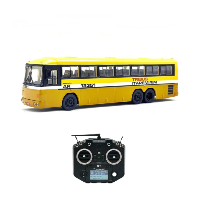 Miniatura Ônibus Tecnobus Tribus II "Itapemirim I" - Escala 1/14 (Controle Remoto)