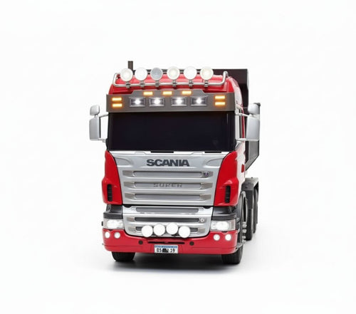 Caminhão Basculante Scania P450 XT 8x4 Euro 6 - Escala 1/14 (Controle Remoto)